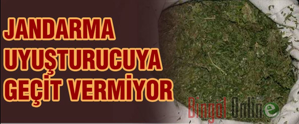 Jandarma, uyuşturucu tacirlerine geçit vermiyor