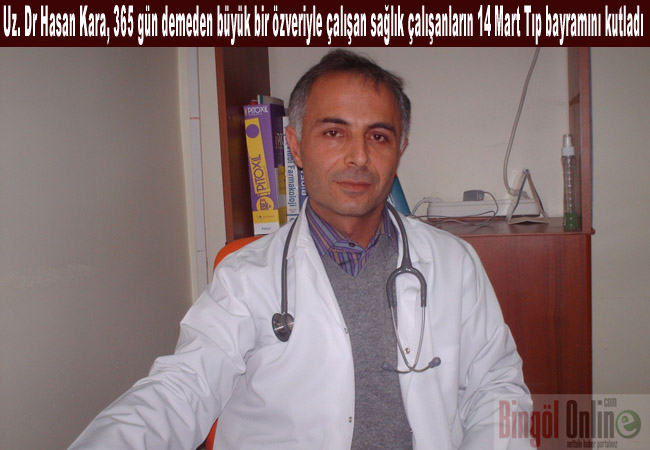 Kara, tıp bayramı`nı kutladı