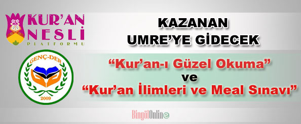 Kazanan umre`ye gidecek