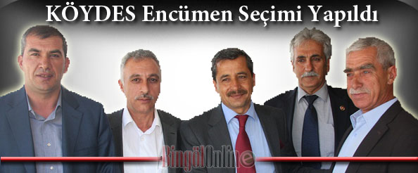 Köydes encümen seçimi yapıldı