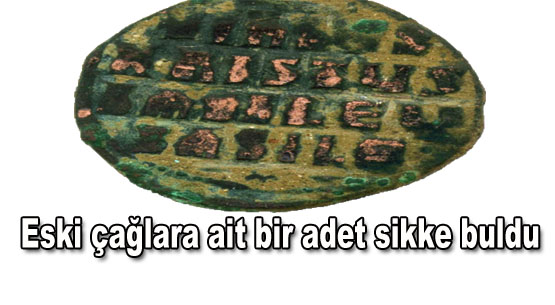 Kral kızı kalesi`nde tarihi sikke bulundu