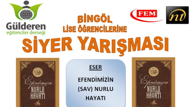 Liselilere yönelik siyer yarışması düzenlenecek