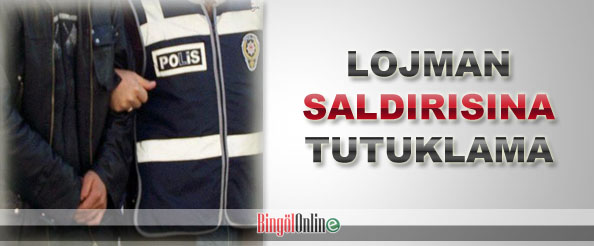 Lojman saldırısına tutuklama