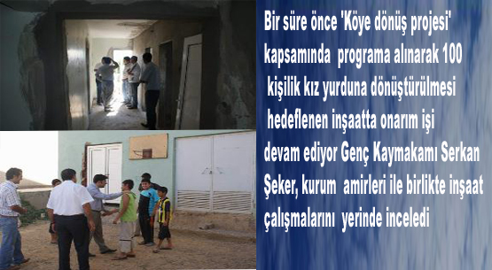 Lojmanlar yurda dönüştürülüyor
