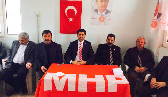 Mhp solhan ve genç`te kongreye gitti