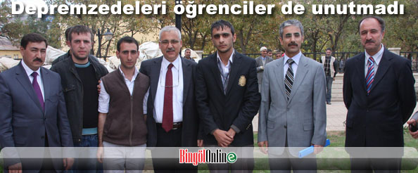 Öğrencilerden örnek davranış