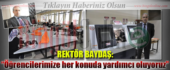 Öğrencilerimize her konuda yardımcı oluyoruz