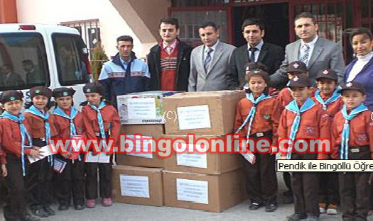 Pendik ile bingöllü öğrenciler arasında köprü oldu