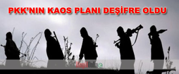 Pkk`nın kaos planı deşifre oldu