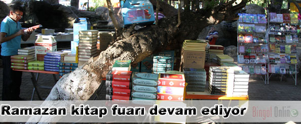 Ramazan kitap fuarı devam ediyor