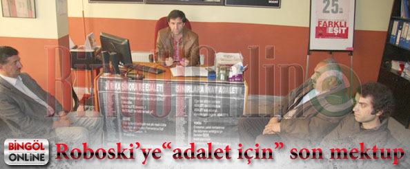 Roboski`yeadalet için son mektup