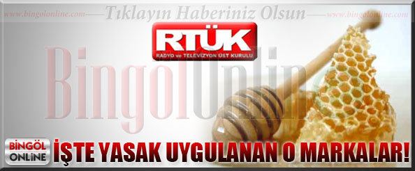 Rtük`ten bal reklamlarına yasak