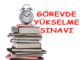 Sağlıkta görevde yükselme sınavı