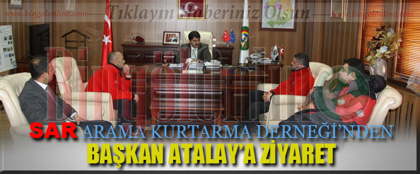 Sar derneği`nden başkan atalay`a ziyaret