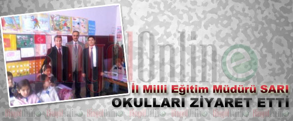 Sarı`dan okullara ziyaret