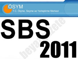 Sbs sonuçları açıklandı