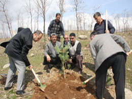 Seyir terası hizmete açıldı