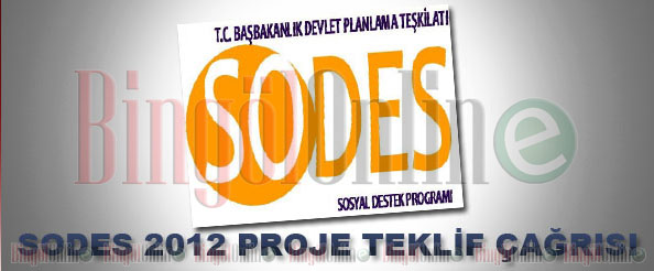 Sodes 2012 proje teklif çağrısı başvuruları başladı