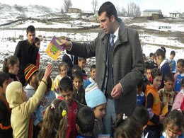 Solhanlı öğrencilerden anlamlı yardım