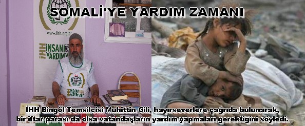 Somali`ye yardım zamanı