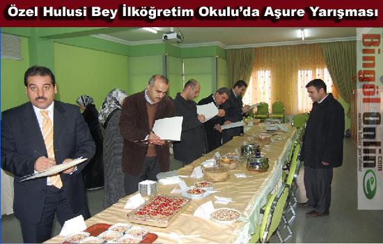 Veliler en güzel aşure için yarıştı