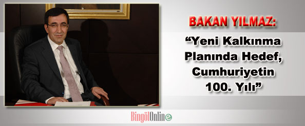 Yeni kalkınma planında hedef, cumhuriyetin 100. yılı