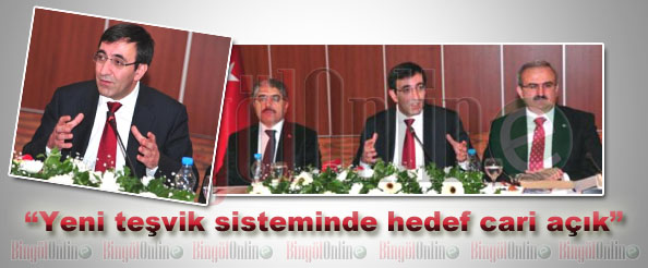 Yeni teşvik sisteminde hedef cari açık