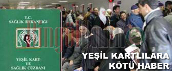 Yeşil kartlılara kötü haber