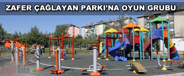 Zafer çağlayan parkı`na oyun grubu