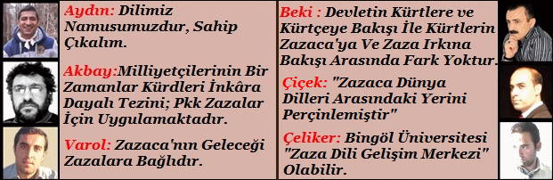 Zazaca dosyası ses getirdi