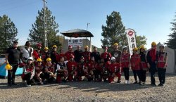 Bingöl`de SAR ekibi, gönüllülere kamplı eğitim verdi