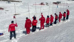 Bingöl AKUT`tan çığ tatbikatı…