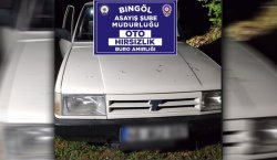 Bingöl`de oto hırsızları yakalandı