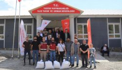 Bingöl`de üreticilere hibeli tohum desteği