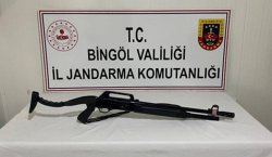 Bingöl`de ruhsatsız silah operasyonu