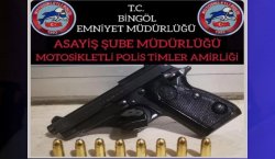 Bingöl`de ruhsatsız silah operasyonu