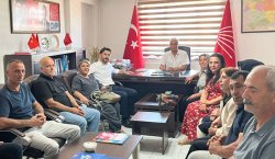 Bingöl`de DEM Parti`den CHP ziyareti
