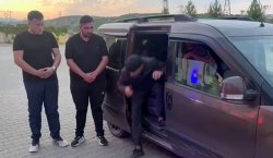 Bingöl`de hafif ticari aracın içinden 14 düzensiz göçmen çıktı