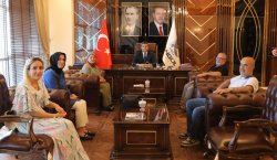 DEM`li Meclis Üyelerinden Arıkan`a Ziyaret