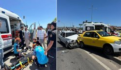 Bingöl`de trafik kazası: 2 yaralı