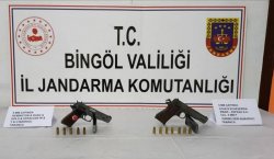 Bingöl`de ruhsatsız silah operasyonu