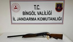 Bingöl`de 4 adet ruhsatsız silah ele geçirildi