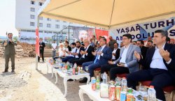 Turhan ailesinin yapacağı okullardan ilkinin temeli atıldı