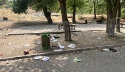 Şeyh Ahmet mesire alanını çöplüğe çevirdiler!