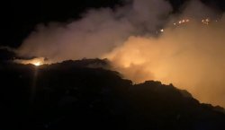 Bingöl`de çöplük yangını!