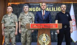 Vali Usta, Bingöl`ün 2 aylık asayiş raporunu açıkladı