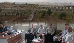 Bingöl HÜDAPAR heyeti Millet Bahçesi`nde…