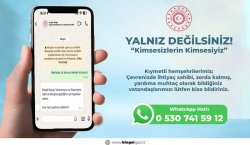 Bingöl Valiliği muhtaçların bildirilmesi için WhatsApp Hattı kurdu