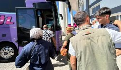 Bingöl otogarında üniversiteli yoğunluğu