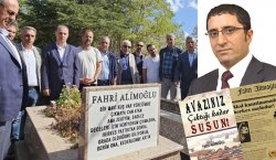 Fahri Alimoğlu mezarı başında anıldı